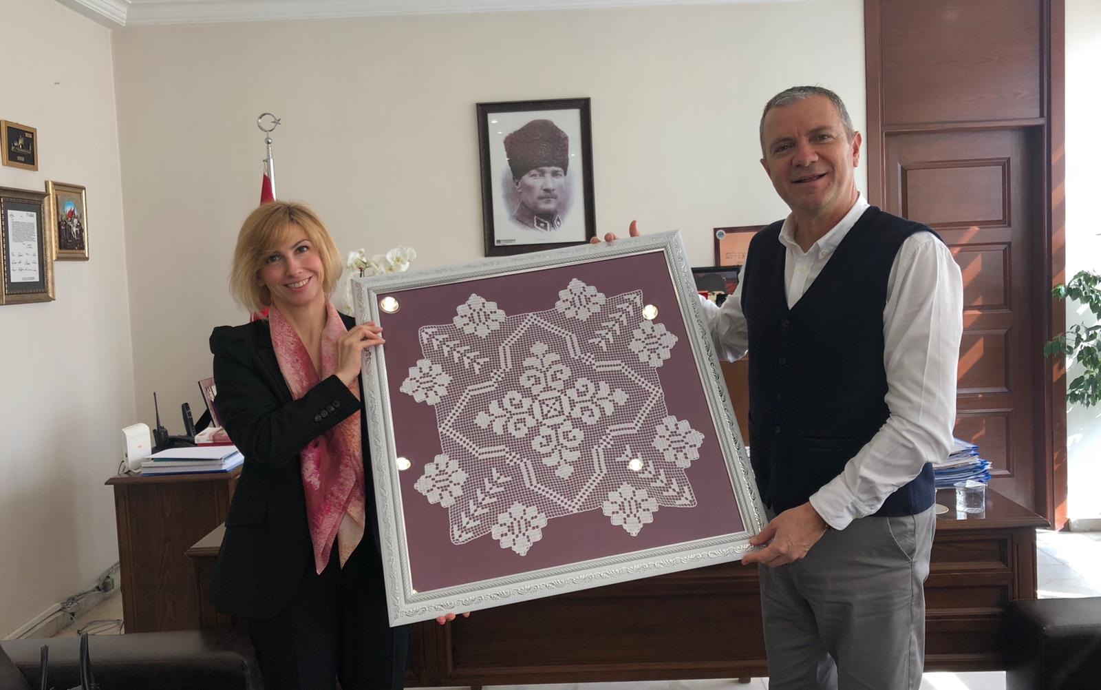 Συνάντηση Προξένου με Δήμαρχο Μακράς Γέφυρας